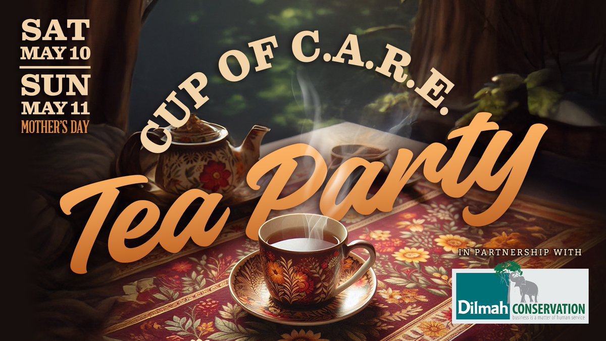 Memphis Zoo (@memphiszoo) on Twitter photo Care for some tea? 🍵 Join us for a delightful Sri Lankan-inspired tea party! Get ready to sip handcrafted teas and enjoy an extensive menu of savory bites and sweet treats. In partnership with <a href="/Dilmah/">Dilmah Tea</a>, this event will benefit the finalization of our C.A.R.E. Field Station in Sri Care for some tea? 🍵 Join us for a delightful Sri Lankan-inspired tea party! Get ready to sip handcrafted teas and enjoy an extensive menu of savory bites and sweet treats. In partnership with <a href="/Dilmah/">Dilmah Tea</a>, this event will benefit the finalization of our C.A.R.E. Field Station in Sri