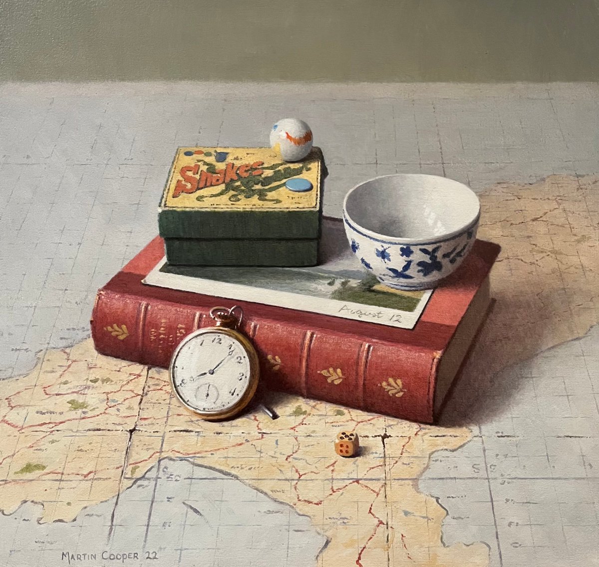 Snakes and Ladders (2022) is now available as a print in a limited run of 25. They are signed, numbered and mounted all ready to frame. Please take a look. 🙏

martincooper.uk.com

#martincooperomd #stilllife #martincooperart
#stilllifepainting #stilllifeart