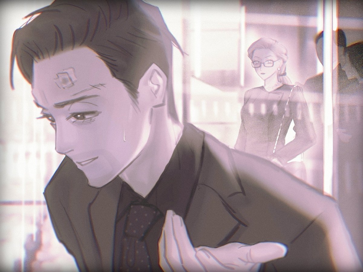 Your gaze is burning me...
#romangerri #Succession