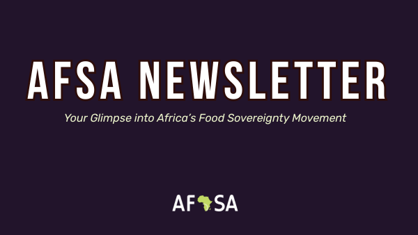 AFSA (@afsafrica) on Twitter photo ๐ป๐๐ ๐จ๐๐บ๐ผ ๐๐๐๐๐ฉ๐๐ง๐๐ฎ ๐๐๐ฌ๐๐ก๐๐ฉ๐๐๐ || ๐ผ๐๐ง๐๐ก ๐๐
๐๐๐๐๐ฃ
This inaugural issue highlights key events and inspiring stories of struggle and hope from across Africaโs #foodsovereignty movement.
This edition offers a glimpse into AFSAโs Annual General ๐ป๐๐ ๐จ๐๐บ๐ผ ๐๐๐๐๐ฉ๐๐ง๐๐ฎ ๐๐๐ฌ๐๐ก๐๐ฉ๐๐๐ || ๐ผ๐๐ง๐๐ก ๐๐
๐๐๐๐๐ฃ
This inaugural issue highlights key events and inspiring stories of struggle and hope from across Africaโs #foodsovereignty movement.
This edition offers a glimpse into AFSAโs Annual General