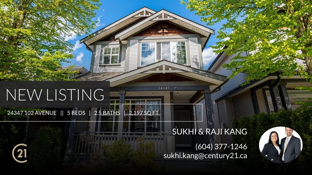 📍 New Listing 📍 Take a look at this fantastic new property that just hit the market located at 24347 102 Avenue in Maple Ridge. Reach out here or at (604) 377-1246 for more information homeforsale.at/24347_102_AVEN…