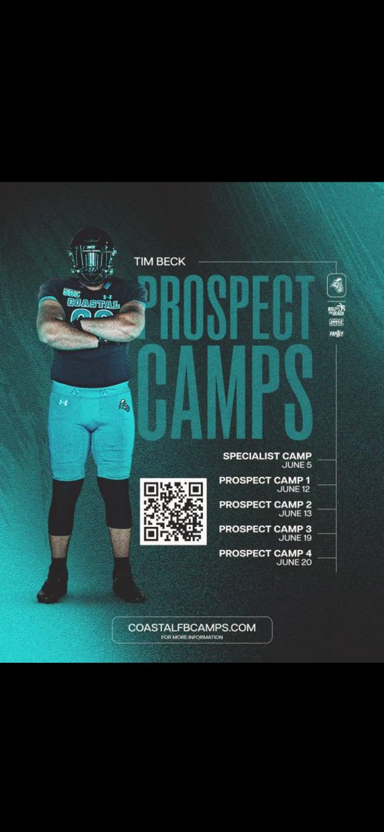 ๐ ๐ผ ๐ ๐ โ๏ธ๏ธ (@zionmccullough8) on Twitter photo looking forward to being at camp this summer!!
<a href="/iam_SSeamsterJr/">Sammy Seamster Jr</a>
<a href="/CoachParkerCCU/">Bryan Parker</a>
<a href="/scoop1914/">VESSELS</a>
<a href="/ScottC_Scout/">College Scout</a> looking forward to being at camp this summer!!
<a href="/iam_SSeamsterJr/">Sammy Seamster Jr</a>
<a href="/CoachParkerCCU/">Bryan Parker</a>
<a href="/scoop1914/">VESSELS</a>
<a href="/ScottC_Scout/">College Scout</a>