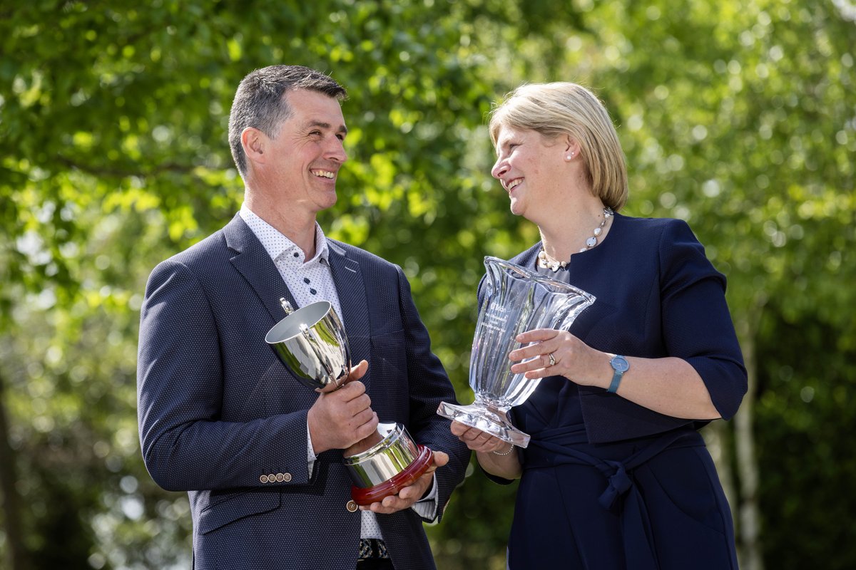Tirlán FarmLife (@tirlanfarmlife) on Twitter photo Congratulations to John & Mary Byrne from Dungarvan, Co. Waterford, crowned Tirlán’s Milk Supplier of the Year today at our Dairy and Sustainability Awards!
For full list of award winners, click here: bit.ly/3Gv1LDb Congratulations to John & Mary Byrne from Dungarvan, Co. Waterford, crowned Tirlán’s Milk Supplier of the Year today at our Dairy and Sustainability Awards!
For full list of award winners, click here: bit.ly/3Gv1LDb