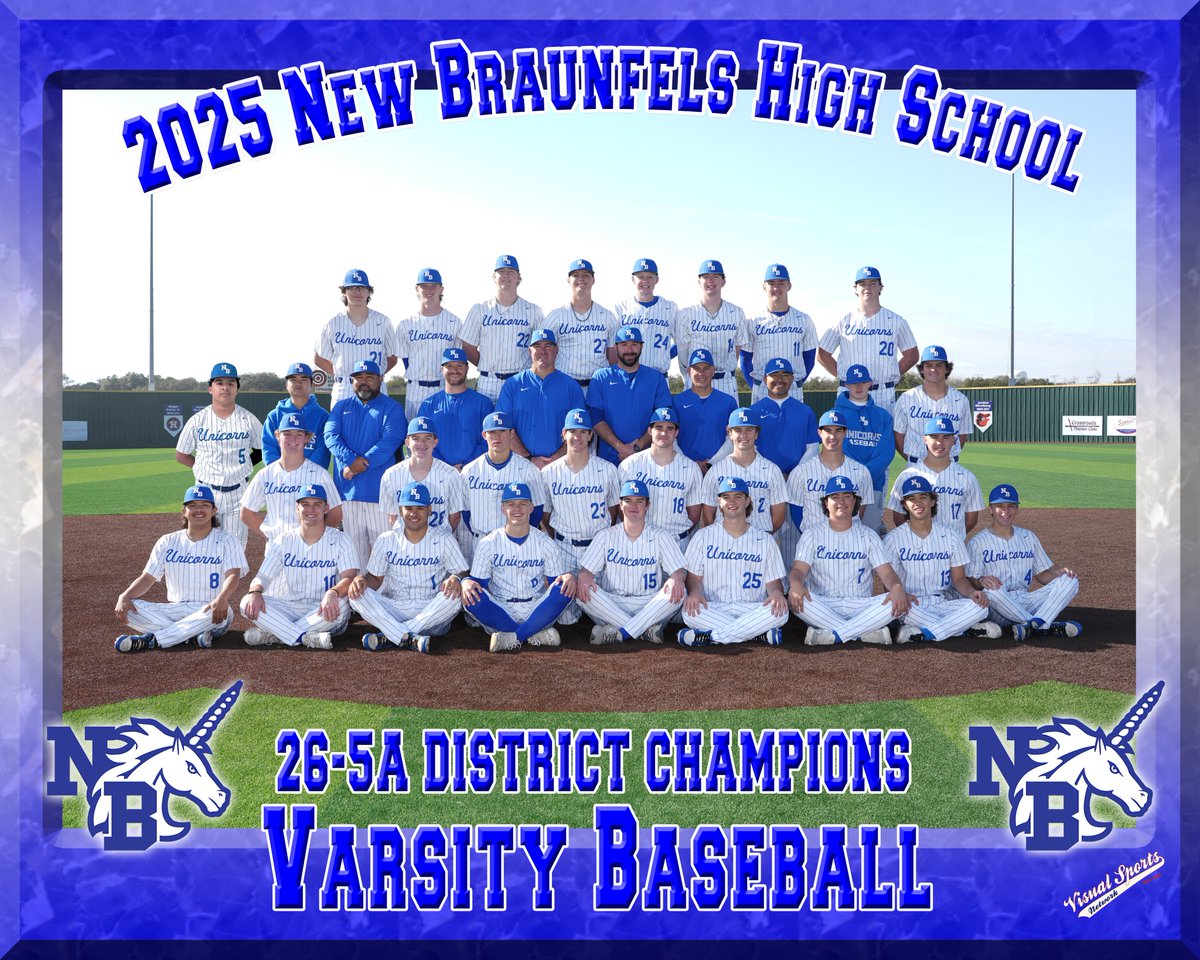 A few days late but your 26-5A District Champions.  What an accomplishment for these young men.  This district is an absolute meat grinder, and we survived.  Round 1 Starts Thursday!