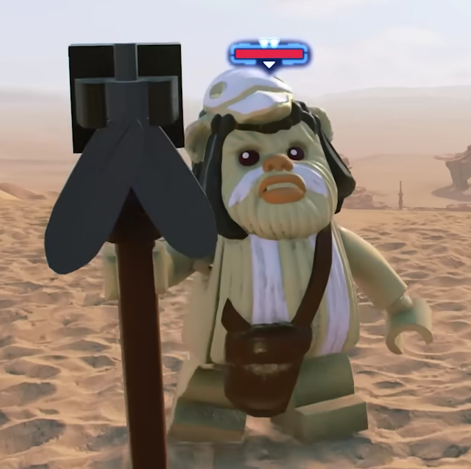 The LEGO Character of the day is Logray from LEGO Star Wars: The Skywalker Saga