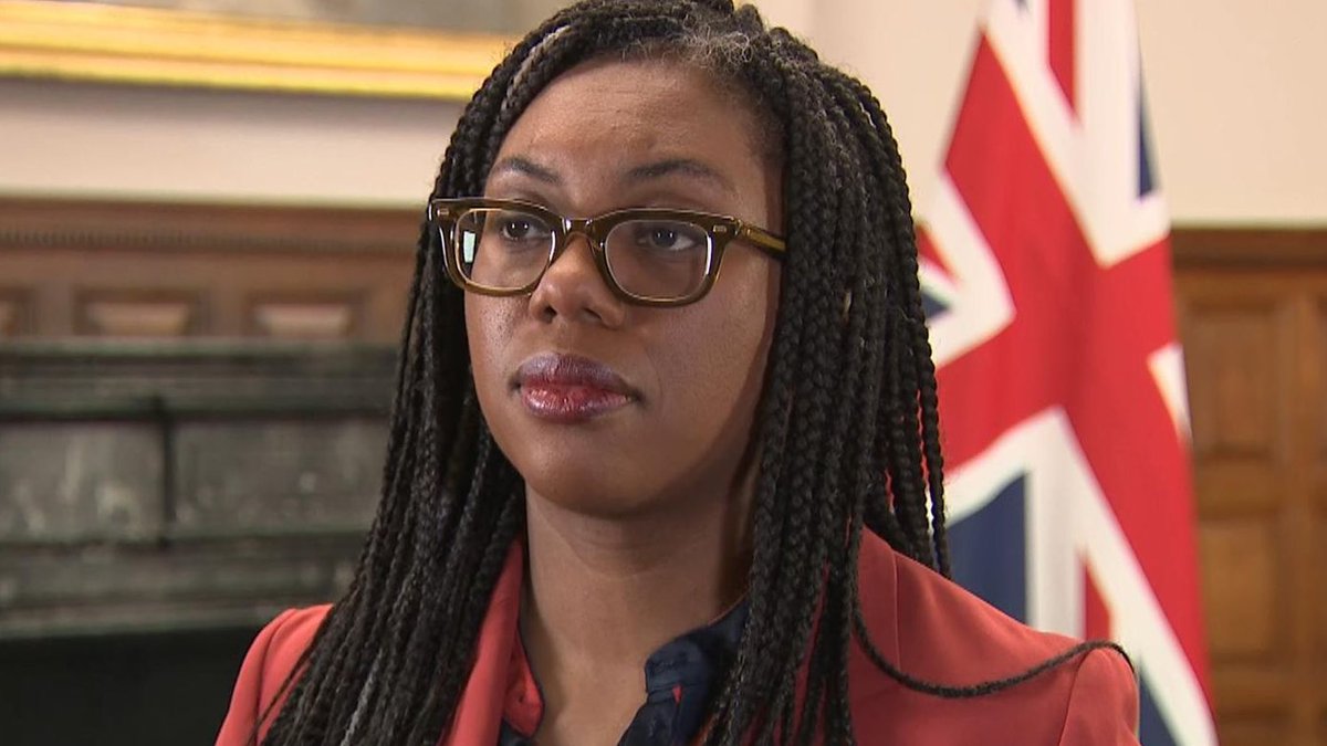 Conservative leader Kemi Badenoch apologises for performing karaoke version of Nirvana’s ‘Heart-Shaped Box’ at cancer charity fundraiser in York.

“I appreciate some of you might have found one line particularly distasteful - especially the way I screamed it,” she lamented