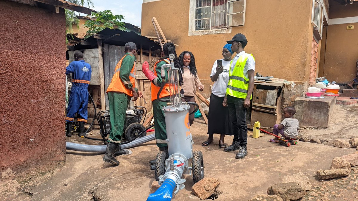 Weyonje (@weyonje) on Twitter photo In our ongoing efforts to improve sanitation across the city, <a href="/KCCAUG/">Kampala Capital City Authority (KCCA)</a> is exploring innovative technologies like the Pupu Pump to make pit latrine emptying safer, faster and more efficient, while attempting to solve the problem of solid waste in these pits. In our ongoing efforts to improve sanitation across the city, <a href="/KCCAUG/">Kampala Capital City Authority (KCCA)</a> is exploring innovative technologies like the Pupu Pump to make pit latrine emptying safer, faster and more efficient, while attempting to solve the problem of solid waste in these pits.