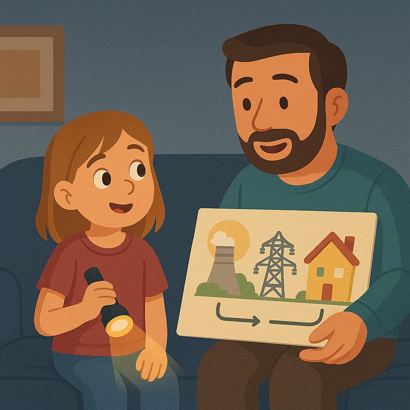 🔦 Hoy hemos trabajado el apagón en clase con los pocos que éramos. Aquí te paso la actividad que hemos hecho en 6ºEP:
📖 Un día sin luz
🧒🏽👨‍👧 Historia cercana
⚡ Explicación sobre cómo se genera la electricidad.
✍️ Comprensión lectora.
💡 Reflexión.

📎
docs.google.com/document/d/10P…