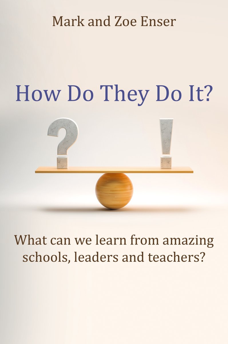 *** BIG NEWS ***

My and <a href="/greeborunner/">Zoe Enser 🐉</a>.bsky.social BRAND NEW BOOK is out soon with @crownhousepub.bsky.social.

In it, we explore what it is that sets amazing schools apart and answers the question, 'How DO they do it?'.

Link in comments.