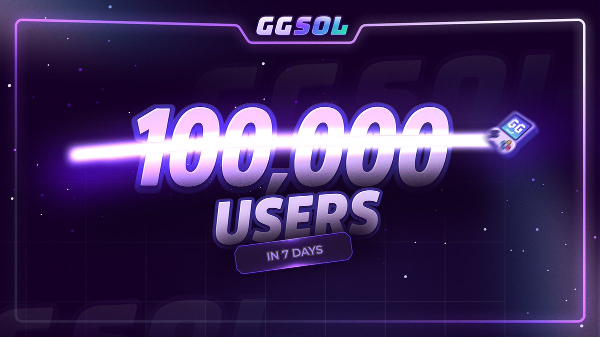 100,000 USERS!

Drop your Solana addresses — we’ll be giving away FREE SOL to celebrate reaching this milestone even before our official launch!