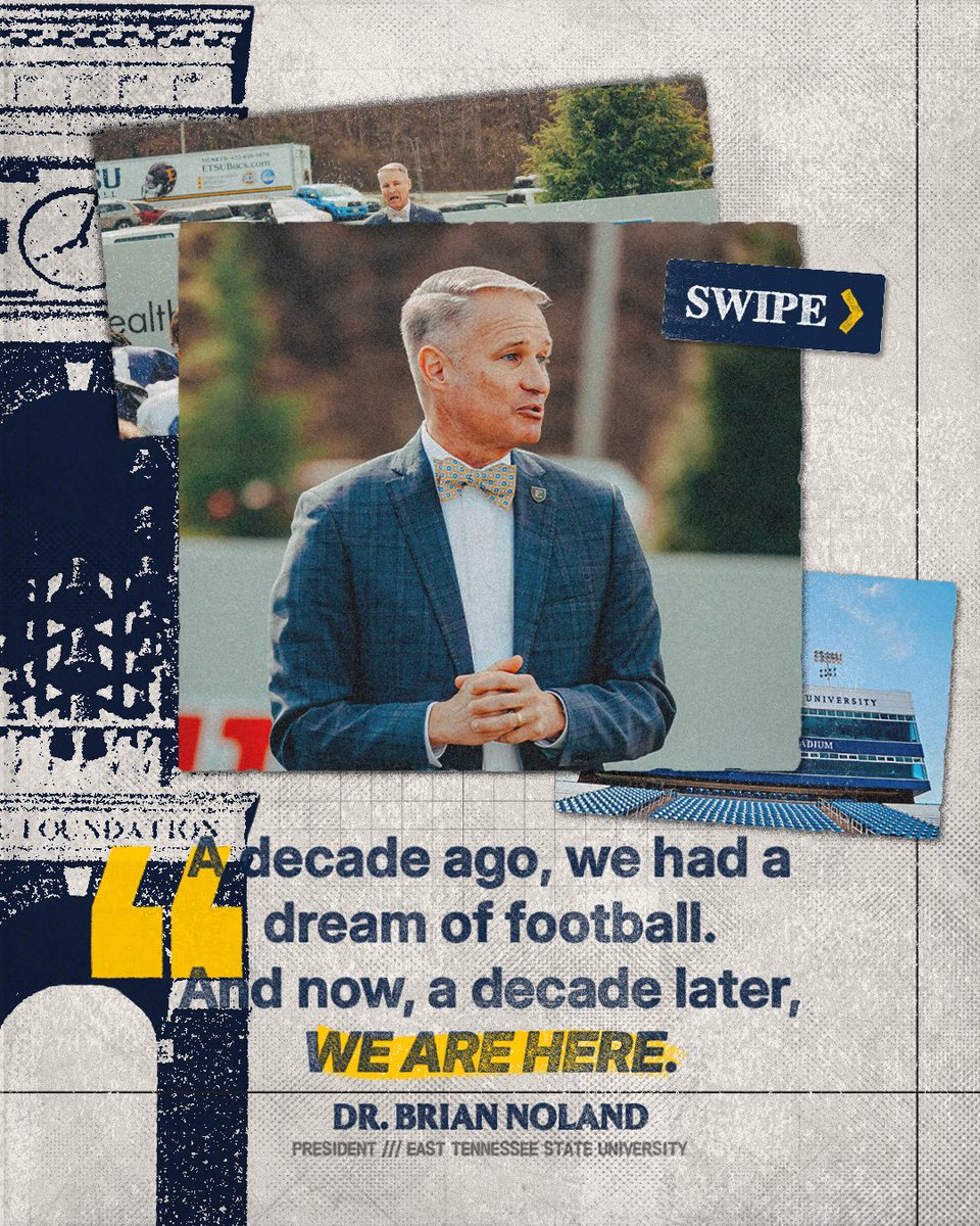 ETSUFootball's tweet image. a decade in the making. 

#GoBucs | #BUCkleUp