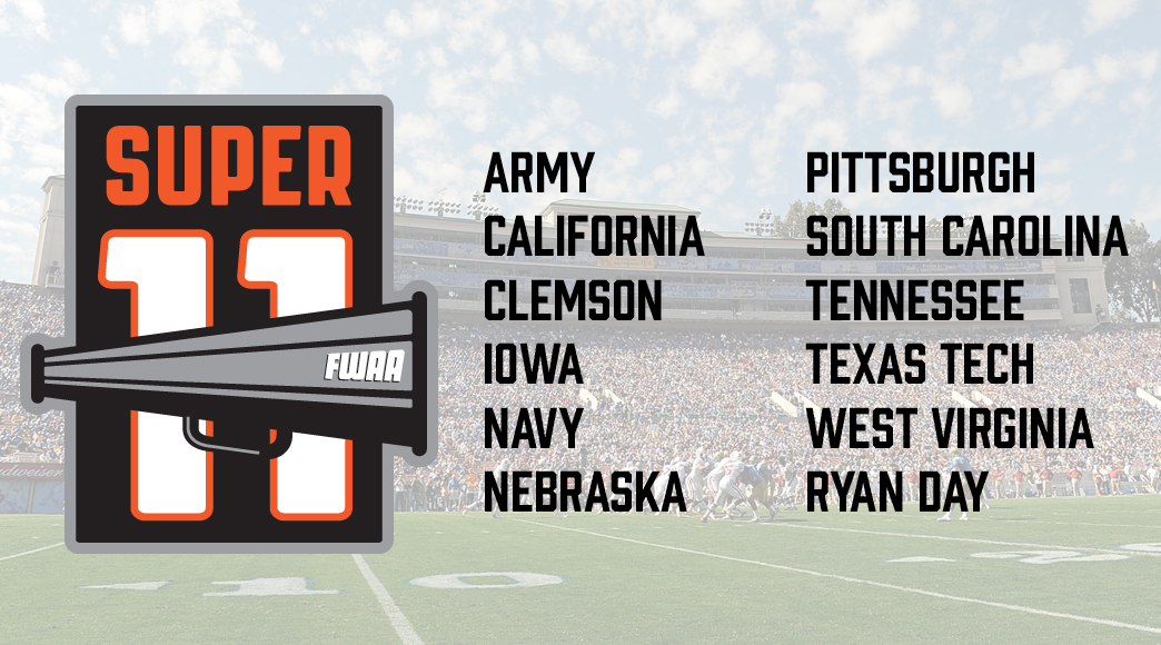 Our Super 11 from the 2024 season, the best in the business in communications and media relations, including Ohio State head coach Ryan Day. Congrats to all! fwaa.com/a/661edc02