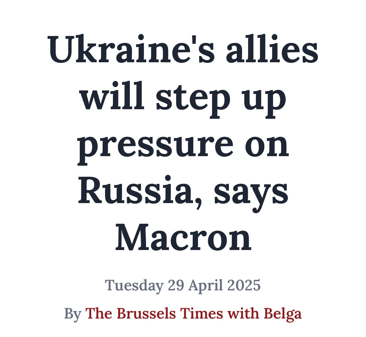 Will Europe finally step up?