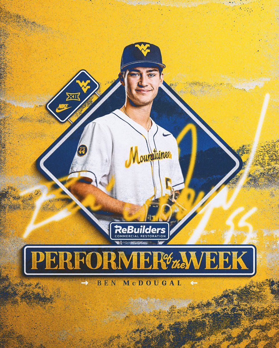 The <a href="/ReBuilders247/">ReBuilders Commercial Restoration</a> Performer of the Week: 𝐁𝐞𝐧 𝐌𝐜𝐃𝐨𝐮𝐠𝐚𝐥

The Bridgeport native made two appearances against UCF and shut down one of the Big 12's best offenses!

#HailWV