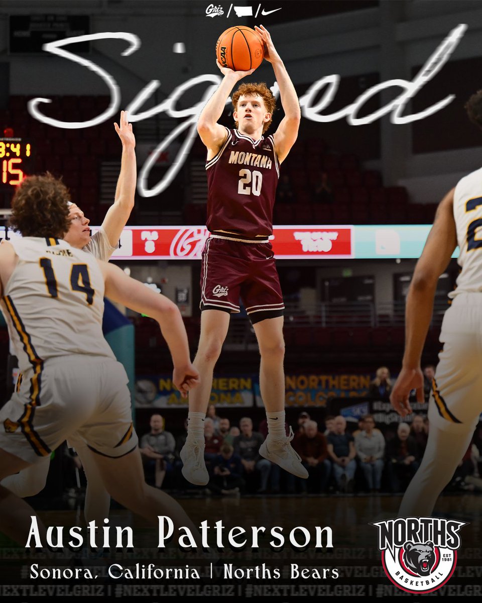 Congrats to <a href="/ajpatt3/">Austin Patterson</a> for signing with Norths Basketball in the <a href="/NBL1East/">𝐍𝐁𝐋𝟏 𝐄𝐚𝐬𝐭</a> 📝

#GrizHoops | #NextLevelGriz