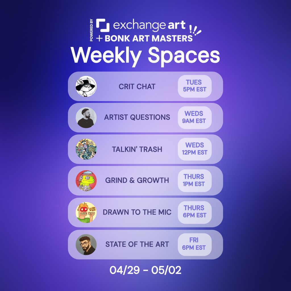 Exchange Art tweet media