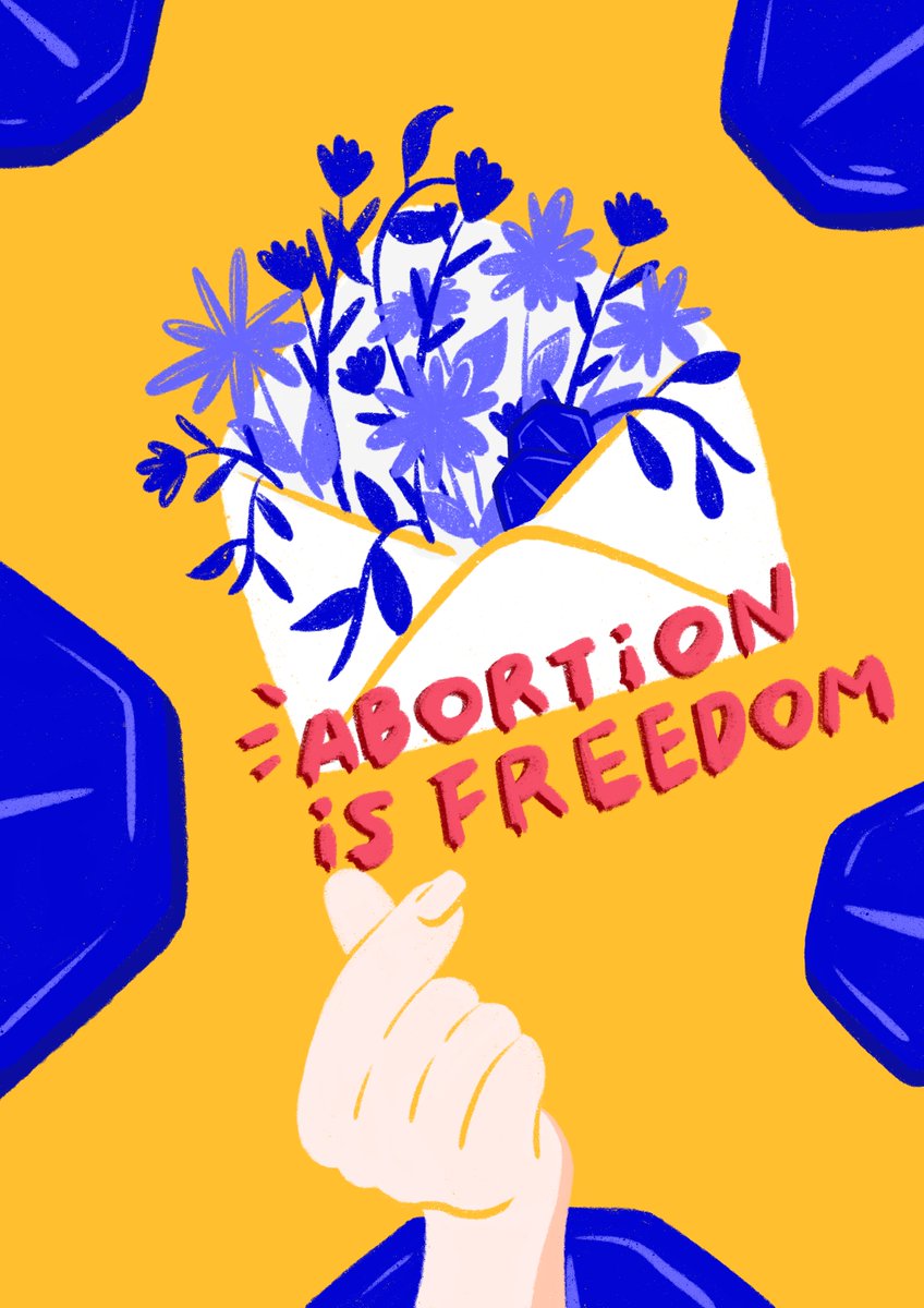 Abortion is freedom. 🌸 We teamed up with Stelina from Taipei to celebrate autonomy and choice. Info at plancpills.org. 💛 #PlanC
堕胎就是自由。🌸 与台北艺术家史黛莉娜合作，庆祝自主与选择。了解更多：plancpills.org 💛 #PlanC