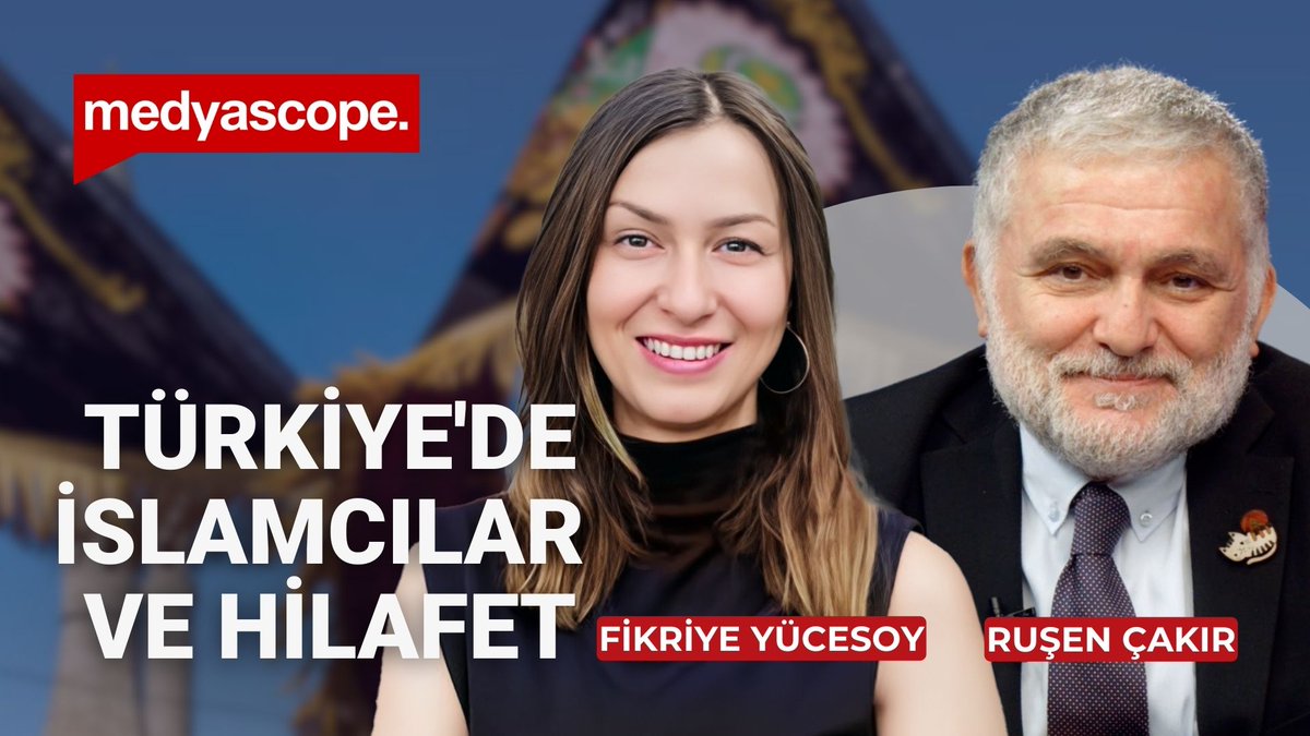 🔴 Türkiye'de İslâmcılar ve Hilafet 

 💬 Ruşen Çakır ve Fikriye Yücesoy değerlendiriyor

🔗 youtu.be/Dn6e5AyujOU 

⏰ 21:00'de #Medyascope'ta

<a href="/cakir_rusen/">rusen cakir</a> | <a href="/agrumis/">Fikriye Yücesoy</a>