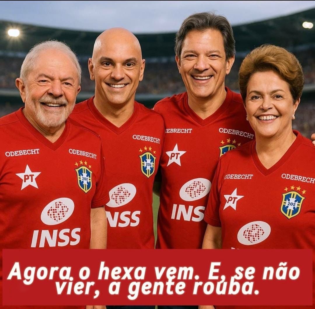 AGORA O HEXA VEM…

…e se não vier a gente…