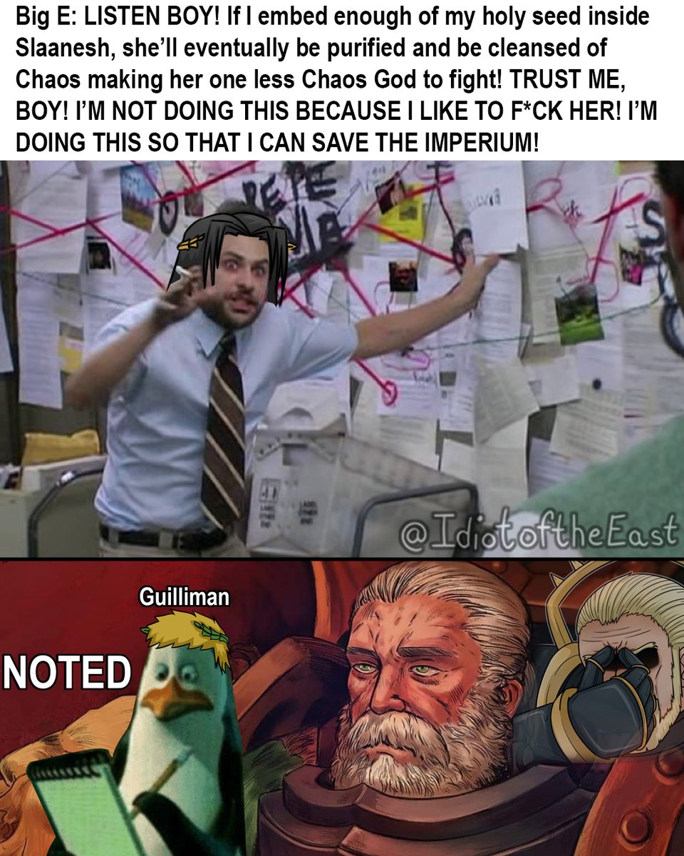 This is why Big E don't tell his plans to his sons, they can't see the bigger picture 😏