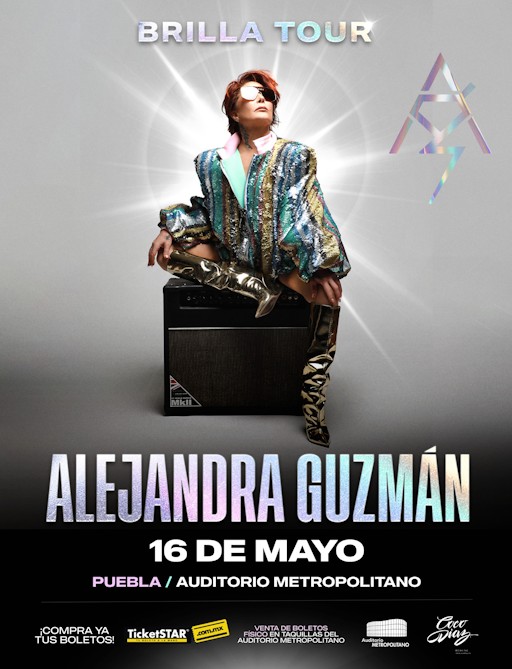 Nuestro Día de Suerte está por llegar rockeros de Puebla 💎

✨ Mi Brilla Tour se estará presentando este 16 de Mayo en el <a href="/AuditorioMetPue/">Auditorio Metropolitano</a> así que quiero verlos a todos para una noche única

Boletos disponibles en: ticketstar.com.mx/Evento/Info/57…