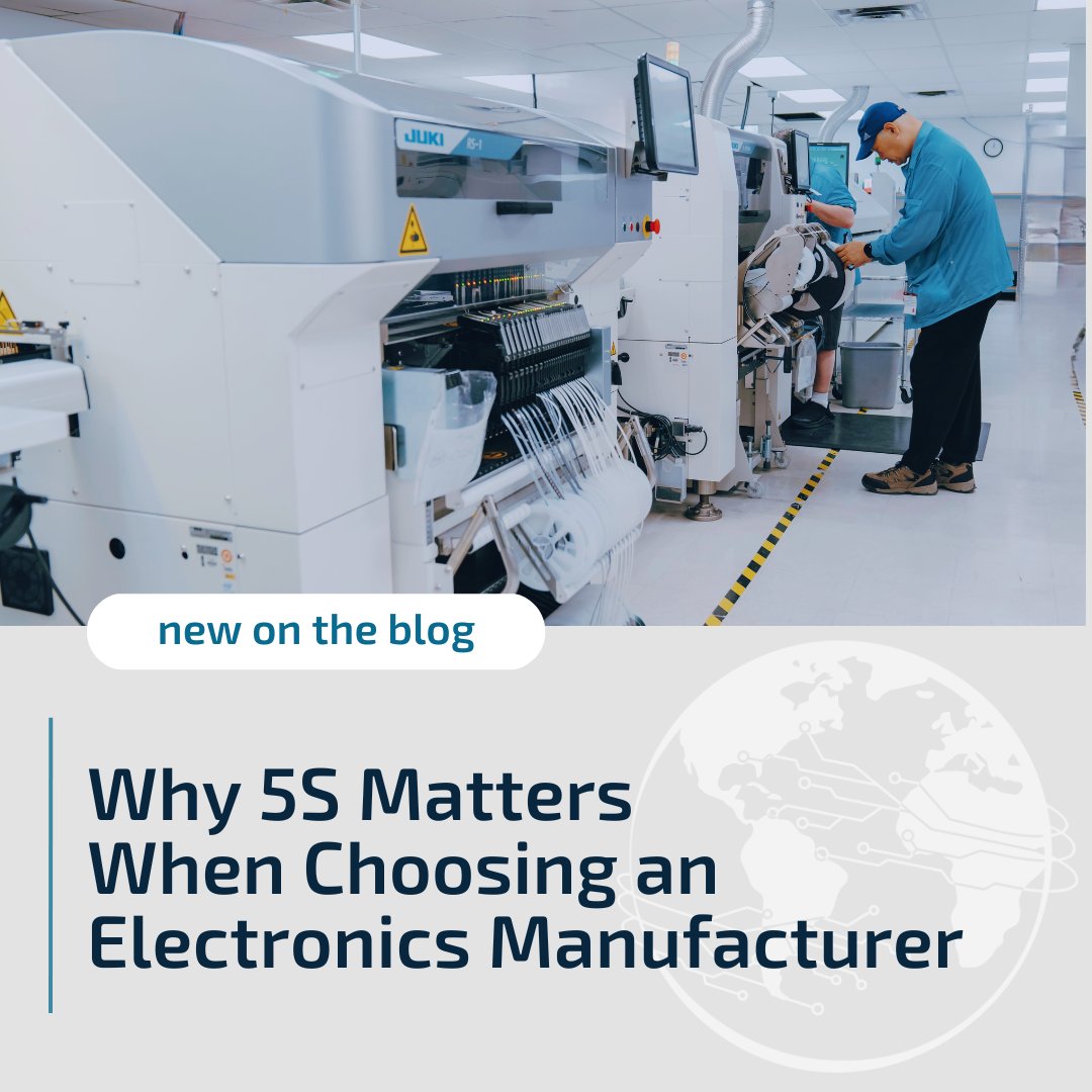 IMS_Electronics's tweet image. How a manufacturer runs their floor tells you everything.

5S isn't just about looking organized. It's about building better, faster, and with fewer defects.

📖 Read more about why 5S matters when choosing an EMS partner: imsmfg.ca/why-5s-matters…

#EMSPartner