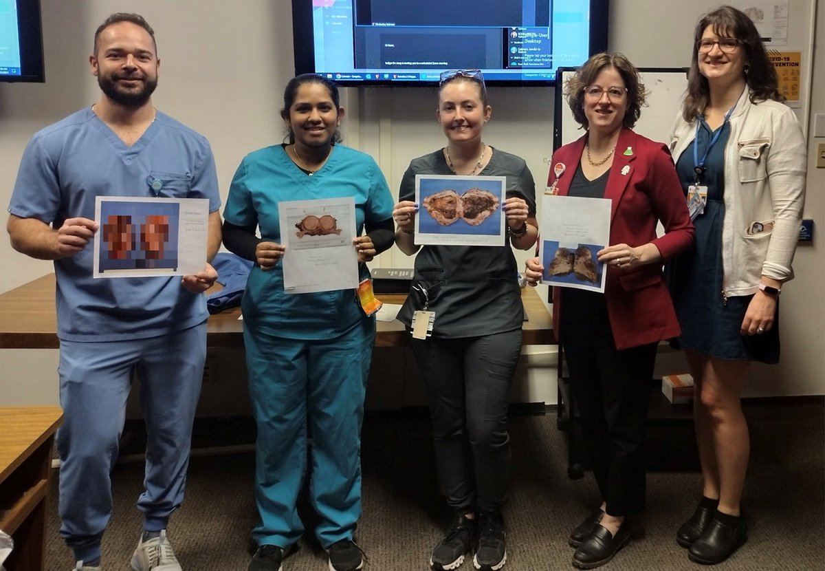 Congratulations to the winners of the 2nd annual Gross Photo Contest during Lab Week 2025, honoring the important work of grossing specimens. Winner: Mitch Richuisa, Runner up: Reba Daniel, Special Mentions to Morvarid Elahi &amp; Brook Conlin. #PathTwitter  #LabWeek2025