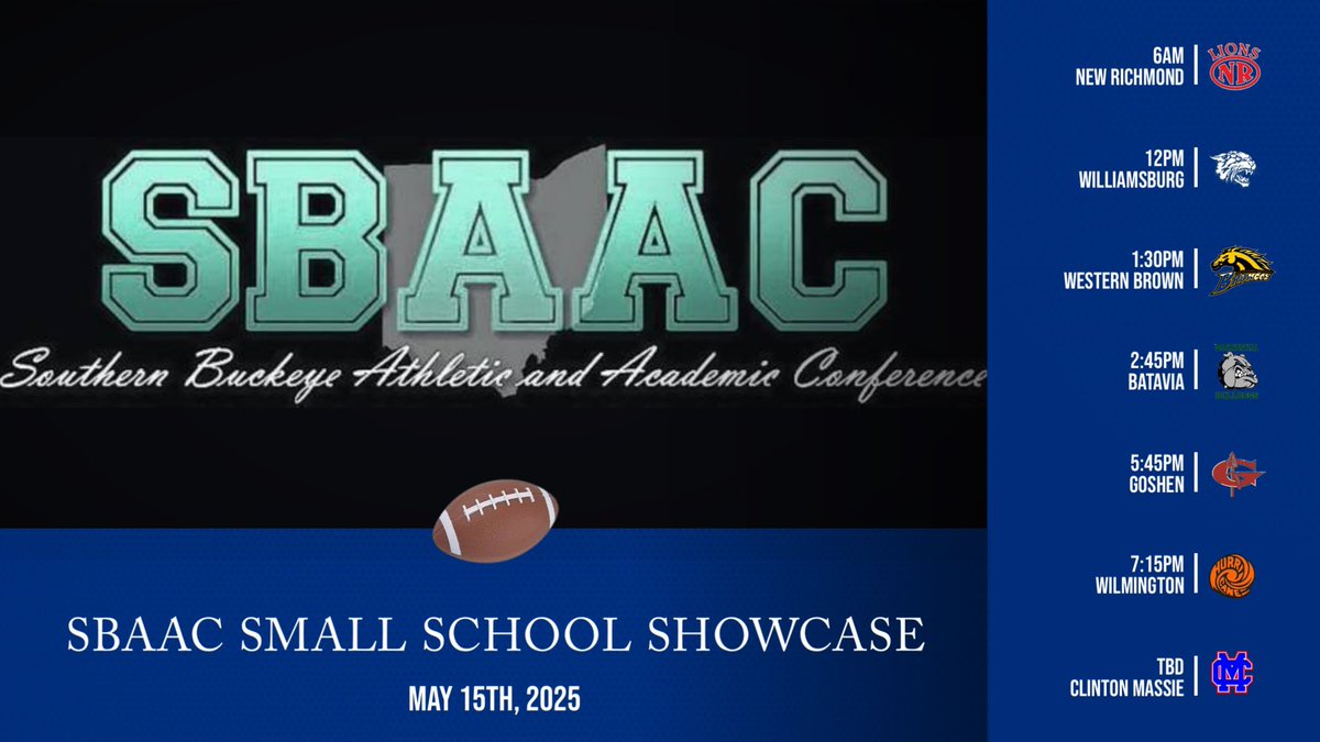 Looking forward to showcasing my abilities!! Love for the opportunity for some coaches to come out!! <a href="/BurgFBCoach/">Nick Ayers</a> <a href="/CoachLangvardt/">Adam Langvardt</a> <a href="/ACruse15/">Andy Cruse</a> <a href="/CoachHines_13/">Coach Hines</a> <a href="/CoachKendallTod/">Coach Kendall Todd</a> <a href="/Coach_Brooks314/">Canaan Brooks</a> <a href="/CoachG_BABY/">Coach Matthew Giampa 🤌🏼</a> <a href="/OHSFBMedia/">Ohio High School Football/Basketball Media</a> <a href="/TimRecognition/">(Tim Swafford) Tim’s Top 5 Sports and Recognition.</a> <a href="/CoachTomKaufman/">Tom Kaufman 🇺🇸</a>