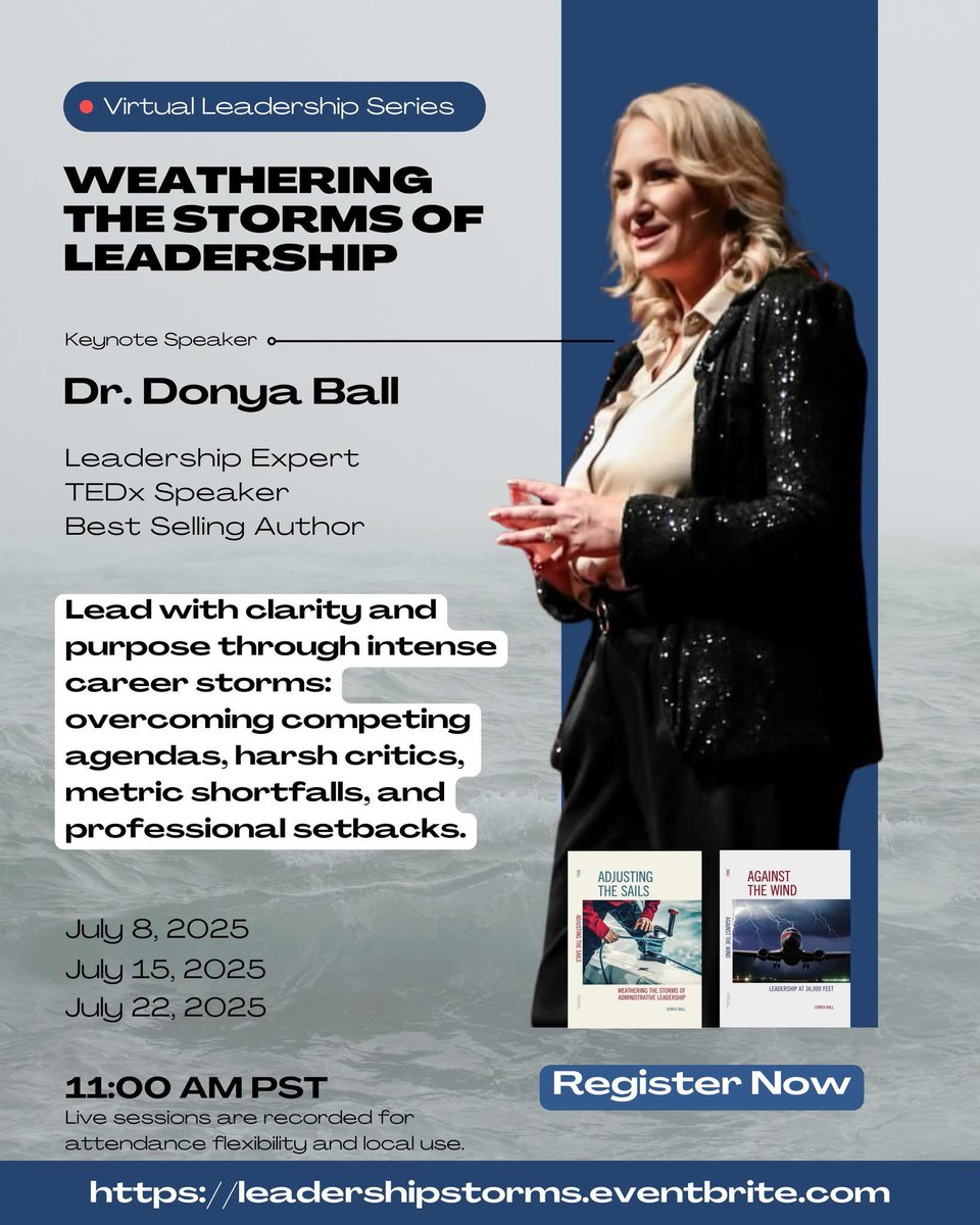 New Summer Leadership Series Launching! 
leadershipstorms.eventbrite.com