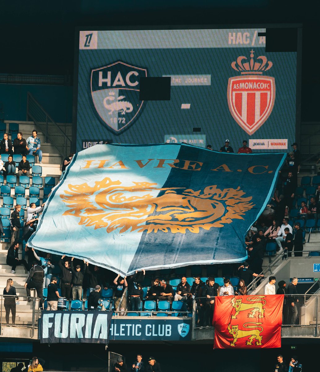 UltrasMadeinFR's tweet image. ⚽️ Le Havre - Monaco 
📢 Tifo Monégasque et tifo des Furia !
📆 Samedi 26 avril  2025
📸 Remi santerne / Damien Patard
#HACASM