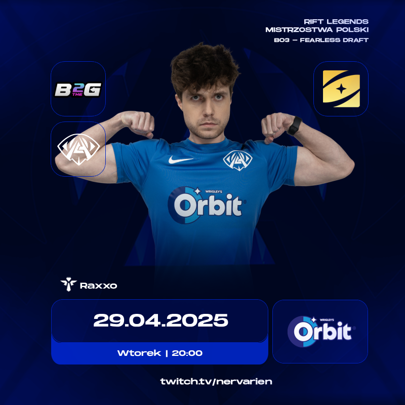 Anonymo Esports (@anonymoesports) on Twitter photo Cóż za piękny dzień, by powalczyć o awans do fazy play-off <a href="/RiftLegendsPL/">Rift Legends</a>. Nasze spotkanie przeciwko <a href="/Back2TheGamePL/">Back2TheGame</a> już między 19, a 20! Wpadajcie na streama. 😎👊 Cóż za piękny dzień, by powalczyć o awans do fazy play-off <a href="/RiftLegendsPL/">Rift Legends</a>. Nasze spotkanie przeciwko <a href="/Back2TheGamePL/">Back2TheGame</a> już między 19, a 20! Wpadajcie na streama. 😎👊