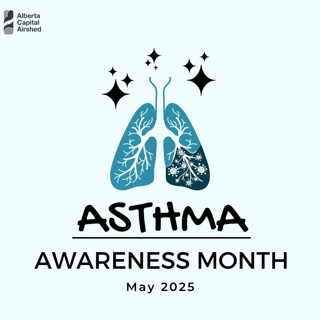 yegairshed's tweet photo. Asthma Awareness Month is in Mayโฏand is a month-long campaign to raise awareness about asthma, a serious lung disease that can be life-threatening. Visit https://t.co/2tdFtfzkwv for more information. #AsthmaAware #CleanAirForAsthma #YEGAirshed https://t.co/yTlBvT76vH