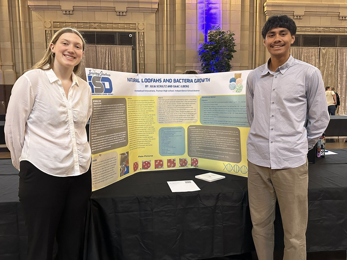 Capstone…THS Seniors making us proud!!@THSPatriots <a href="/PLTWorg/">Project Lead The Way</a> <a href="/ISDSchools/">Independence School District</a> <a href="/ISDAcademies/">ISD Academies</a>