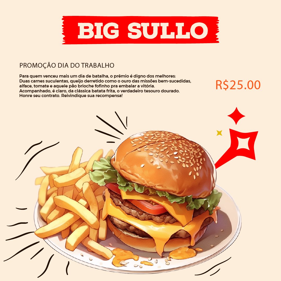 DreamSekaiGroup's tweet photo. 🛰️Pra você que é um herói do dia a dia, nós da Dream Lanches preparamos um Menu especial!

Seja ninja, caçador de recompensas ou celestial, hoje é o seu dia! 

Você que vence batalhas diárias (com sono e fome) merece mais do que parabéns, merece um lanche dos sonhos. 🍔💫

💫Feliz Dia do Trabalho, herói do cotidiano!

Mas me diz aí, qual dos lanches você pediria?