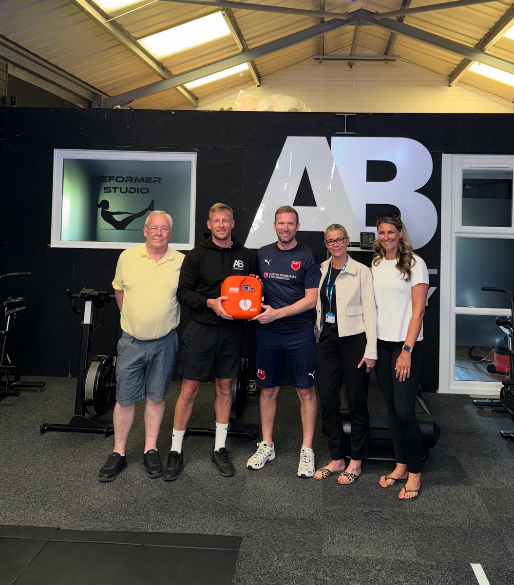 Justin Edinburgh 3 Foundation (@je3foundation) on Twitter photo DEFIBRILLATORS SAVE LIVES ❤️
<a href="/JE3Foundation/">Justin Edinburgh 3 Foundation</a> is proud to provide
Active Body Studios, Heybridge with an Automated External Defibrillator (AED) and staff/members with CPR and AED training.
Read more - je3foundation.com/active-body-st…
👼🏼❤️ #JustinsLaw #ForTheMemories #JE3Foundation DEFIBRILLATORS SAVE LIVES ❤️
<a href="/JE3Foundation/">Justin Edinburgh 3 Foundation</a> is proud to provide
Active Body Studios, Heybridge with an Automated External Defibrillator (AED) and staff/members with CPR and AED training.
Read more - je3foundation.com/active-body-st…
👼🏼❤️ #JustinsLaw #ForTheMemories #JE3Foundation