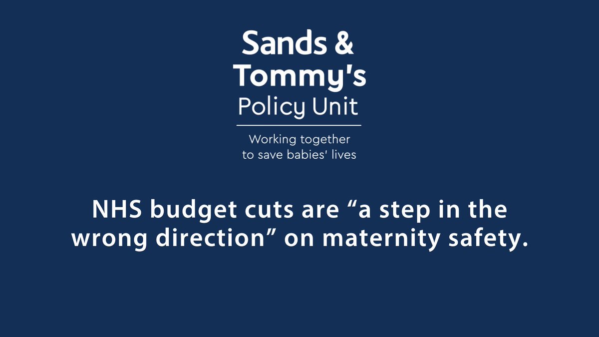 Sands - baby loss charity 💙🧡 (@sandsuk) on Twitter photo The Sands and <a href="/tommys/">Tommy's</a> Joint Policy Unit believes these changes would impact funding to support services to respond to national reports (specifically the <a href="/DOckendenLtd/">Donna Ockenden FRSA, Hon DLitt Hon DSci</a> report) and to improve equity and equality in #MaternityCare.
“We have consistently highlighted the need for a The Sands and <a href="/tommys/">Tommy's</a> Joint Policy Unit believes these changes would impact funding to support services to respond to national reports (specifically the <a href="/DOckendenLtd/">Donna Ockenden FRSA, Hon DLitt Hon DSci</a> report) and to improve equity and equality in #MaternityCare.
“We have consistently highlighted the need for a