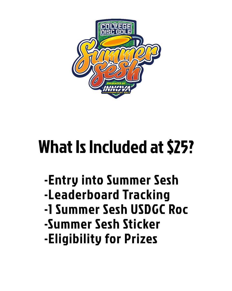 College Disc Golf tweet media