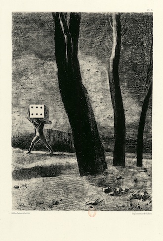 The Gambler #artbots #redon