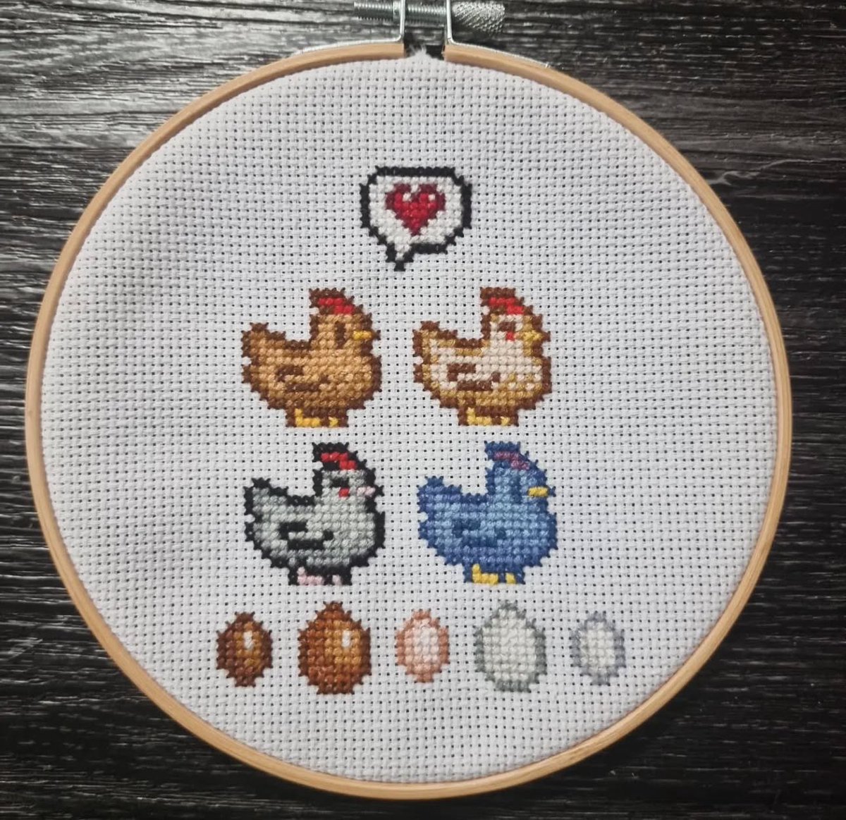 nsultanii's tweet photo. My favourite Stardew Valley characters

#stardew #StardewValley #artist #art #craft #pixelart #crossstitch https://t.co/HcJcXzkQaz