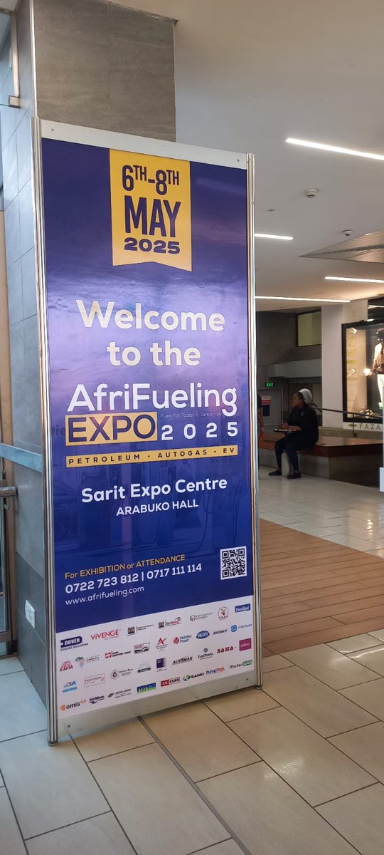 Petroleum Outlets Association of Kenya(POAK) (@poak_kenya) on Twitter photo If you visit <a href="/SaritThe/">Sarit Expo Centre</a> often, you are very likely to find our invites within the mall.
Your welcome to the <a href="/afrifuelingexpo/">afrifueling</a> , the dates are clear, 6-8 May.
<a href="/KRACare/">KRA Care</a> <a href="/OpiyoWandayi/">CS Opiyo Wandayi, EGH</a> <a href="/official_MLiban/">Mohamed Liban, CBS</a> <a href="/EPRA_Ke/">Energy and Petroleum Regulatory Authority</a> <a href="/PIEA_official/">Petroleum Institute of East Africa (PIEA)</a> <a href="/J_Njogu/">Autogas Ambassador</a> If you visit <a href="/SaritThe/">Sarit Expo Centre</a> often, you are very likely to find our invites within the mall.
Your welcome to the <a href="/afrifuelingexpo/">afrifueling</a> , the dates are clear, 6-8 May.
<a href="/KRACare/">KRA Care</a> <a href="/OpiyoWandayi/">CS Opiyo Wandayi, EGH</a> <a href="/official_MLiban/">Mohamed Liban, CBS</a> <a href="/EPRA_Ke/">Energy and Petroleum Regulatory Authority</a> <a href="/PIEA_official/">Petroleum Institute of East Africa (PIEA)</a> <a href="/J_Njogu/">Autogas Ambassador</a>