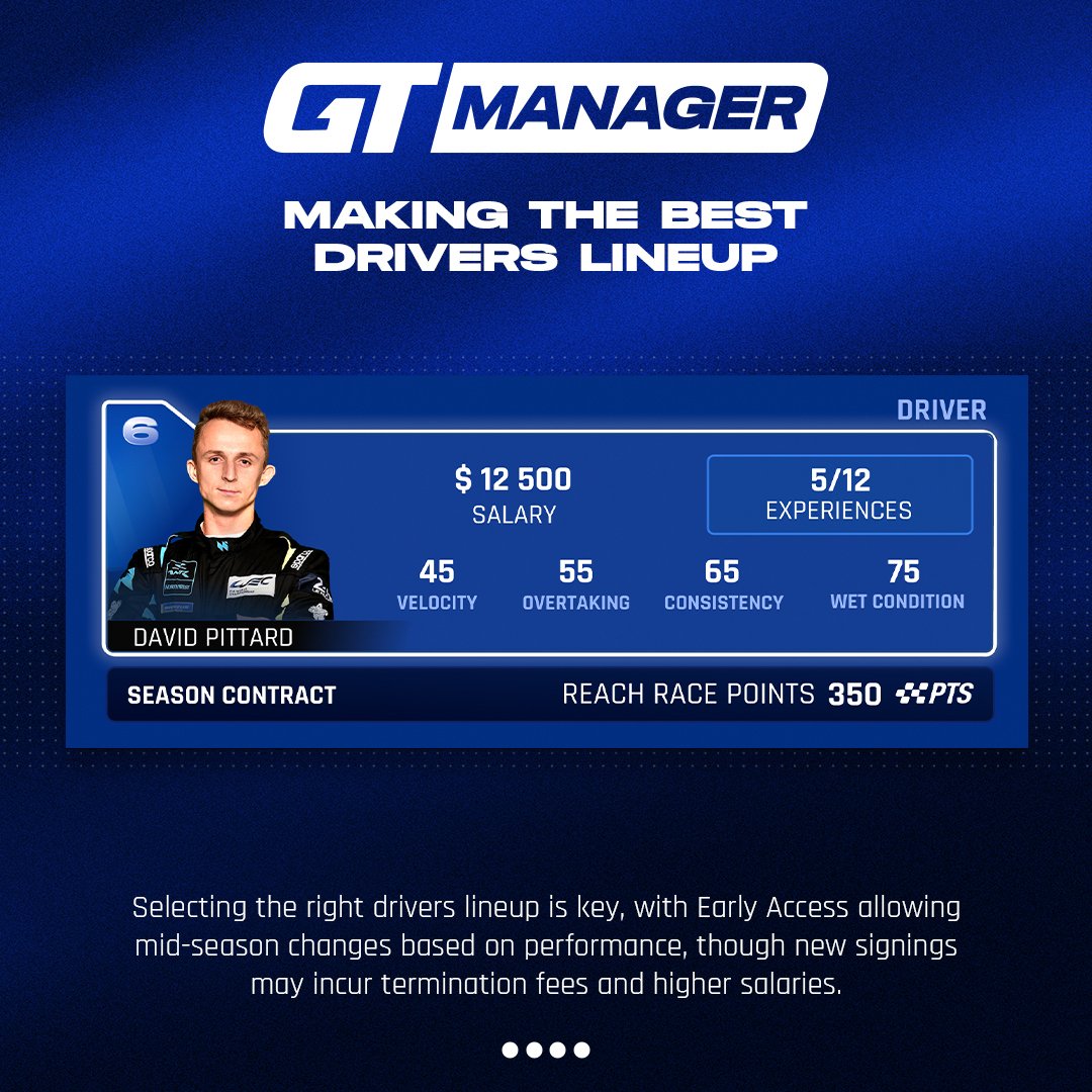GT Manager tweet media