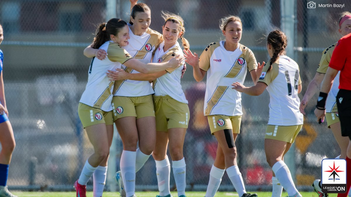Guelph’s comeback queens! 👑

Zoe Rowe's hat-trick helped <a href="/guelphunitedfc/">Guelph United F.C.</a> come back from 2-0 down at Woodbridge Strikers to win 4-2. 👏

Catch up on the latest results in our Weekly Rewind 👉 l1o.ca/wr042925

#L1ONSteppingUp