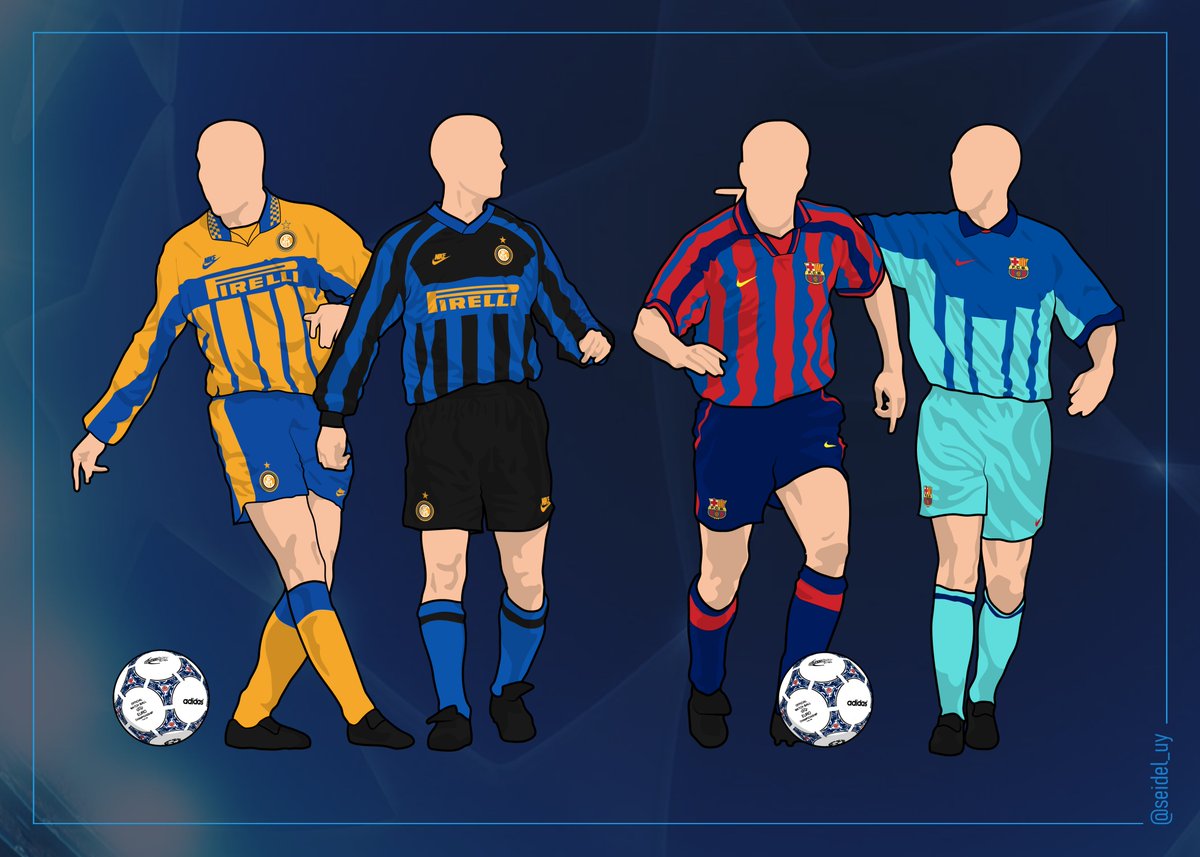 🔙👕 90´s Kits Concepts

#UCL #ChampionsLeague
