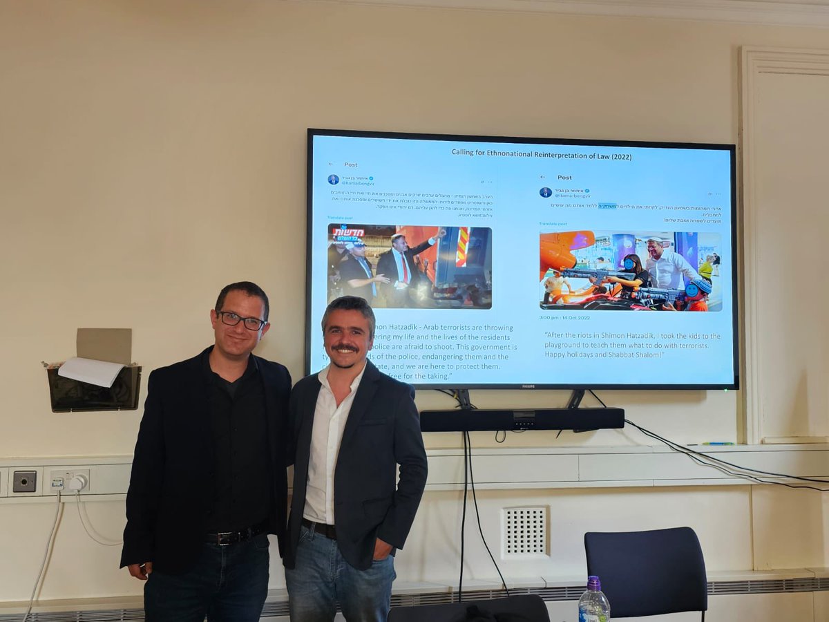 Such a good day at Oxford! It was brilliant to share the results of my recent research on the Israeli far-right, engage in fruitful discussions and questions afterward, and come away inspired with new questions to explore. I’m grateful for Davidi’s kind and thoughtful moderation.