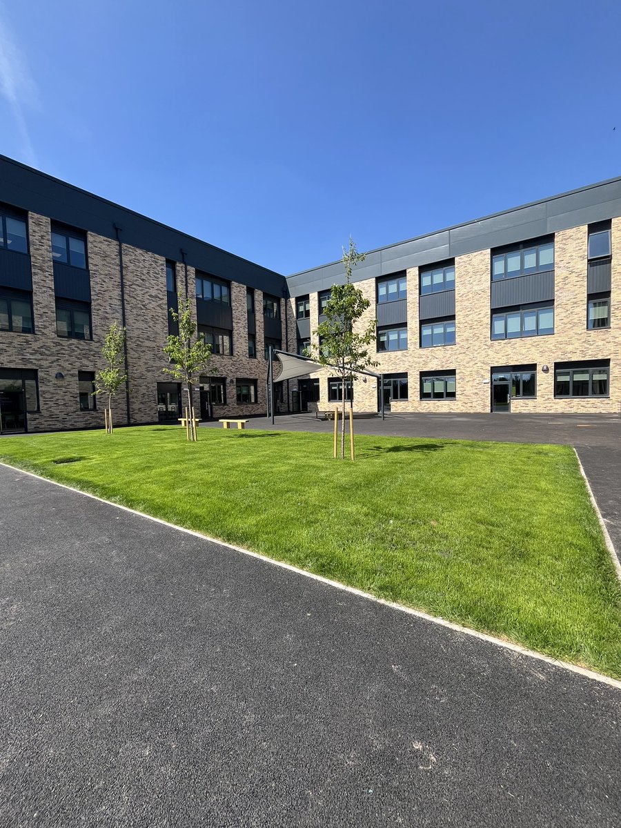 Looking forward to welcoming Year 11 tomorrow - this is our courtyard to meet in the morning.