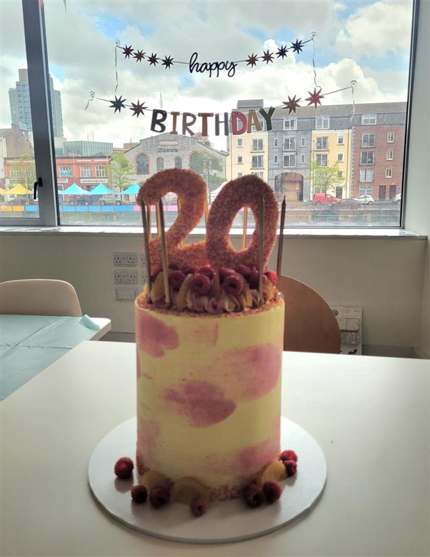 Our Cork office marked its 20th anniversary last Friday, with cake, lunch &amp; some generous and thoughtful words…. We’re looking forward to continued growth and more great designs over the years to come.