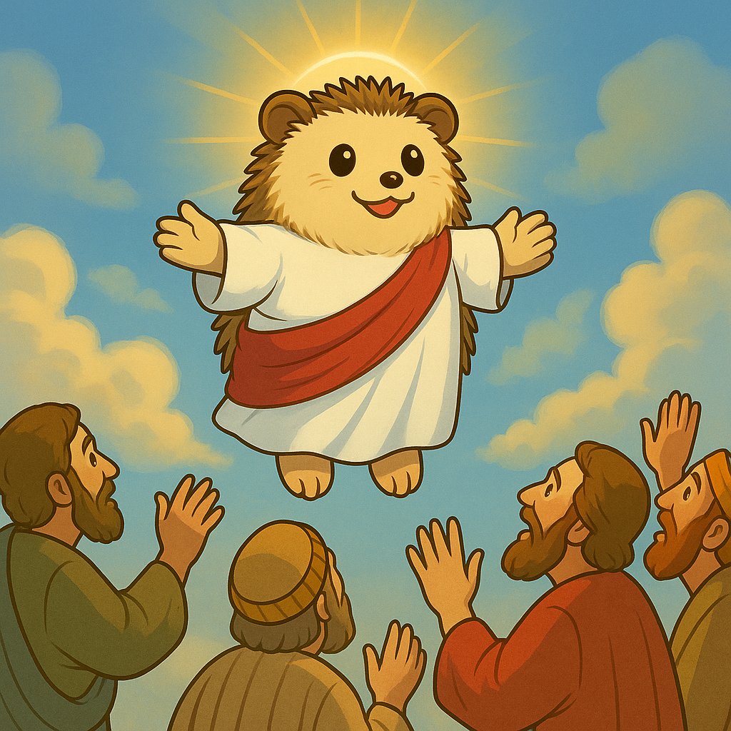 Don’t fade the chosen one.
He already walked on clouds. ☁️🦔

#MGL #hedgehog #Solana #Memecoin