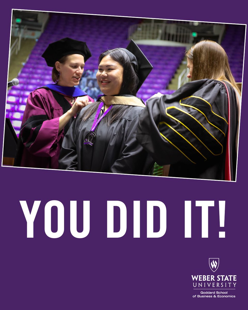 🎓CONGRATS #Weberbiz Grads, Spring 2025!! 🎓

YOU DID IT!
#weberstate <a href="/weberstate/">Weber State Athletics</a> #weberstatealum #webergrad #classof2025 #ogden #college #utah