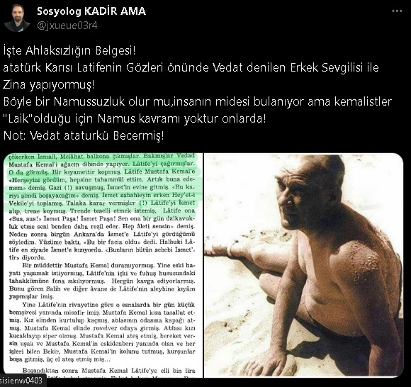 bu k@hpe çıkarması ırkı bozuk orspu çocuğunu şikâyet edelim lütfen.
Ben CİMER'den şikâyet ettim ve yarın savcılığa da şikâyette bulunacağım.