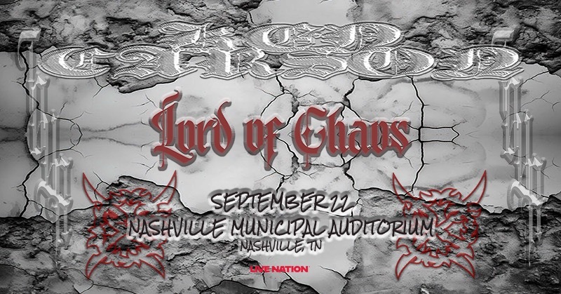 LET’S GO! 🔥 Ken Carson is bringing THE LORD OF CHAOS TOUR to Nashville Municipal Auditorium on 9/22! Tickets on sale this Friday, May 2nd @ 10AM local. 🎟